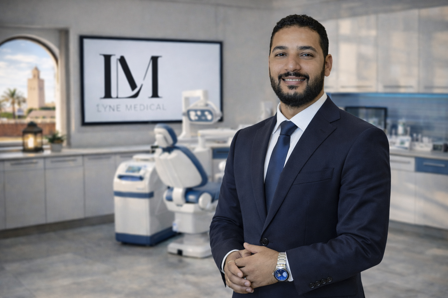 Hamza Jabiri - Founder & CEO LYNE MEDICAL